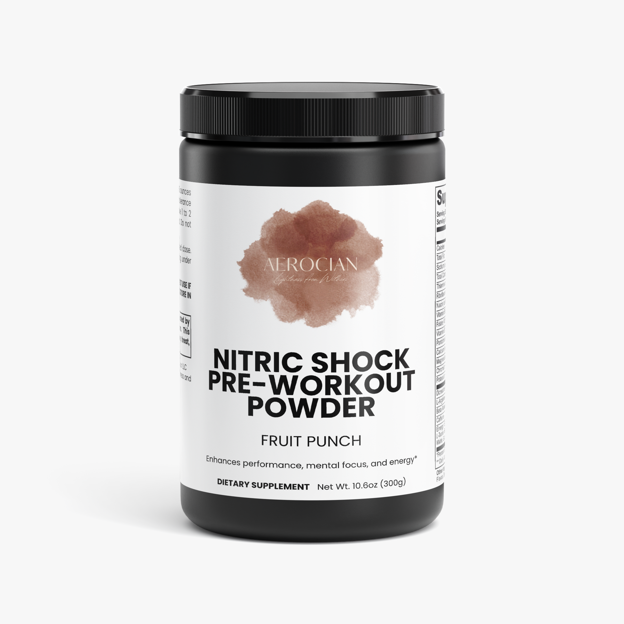 Nitric Shock Pre-Workout Powder (Fruit Punch)
