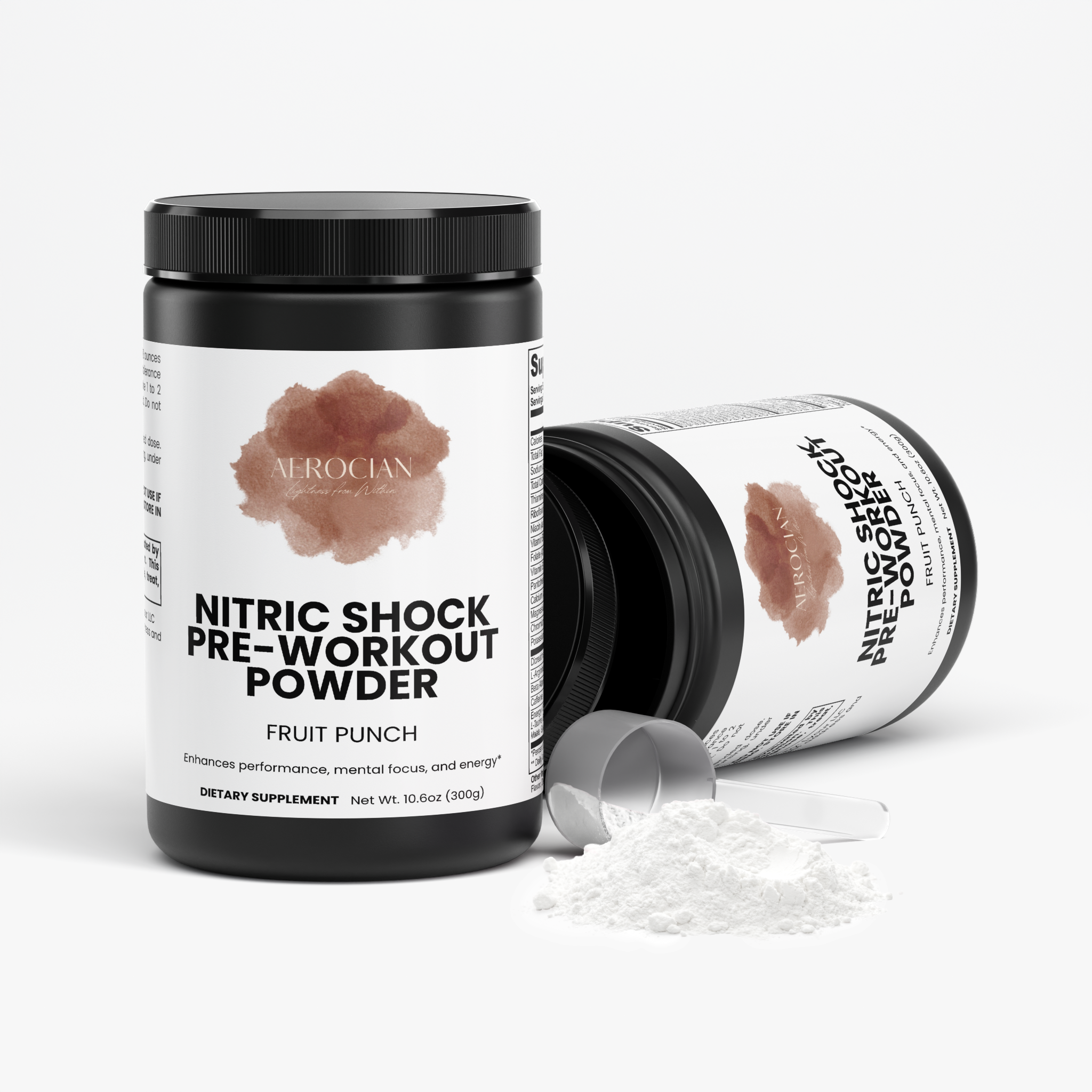 Nitric Shock Pre-Workout Powder (Fruit Punch)
