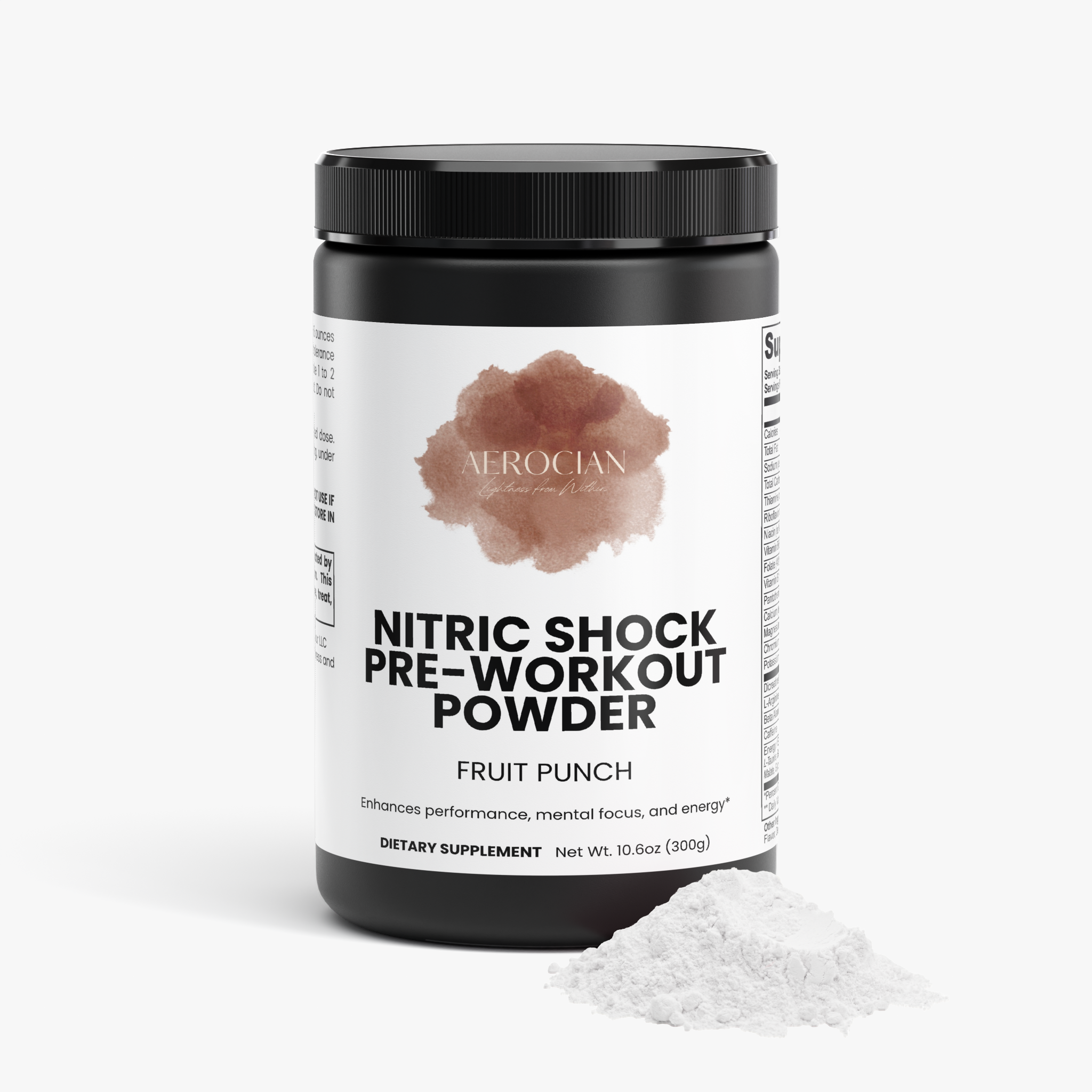 Nitric Shock Pre-Workout Powder (Fruit Punch)