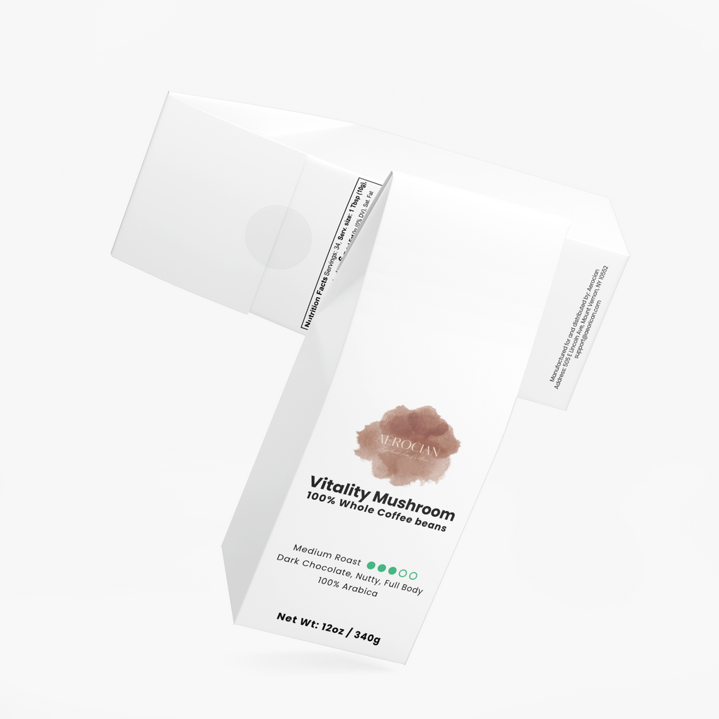 Vitality Mushroom Coffee (Medium Roast)