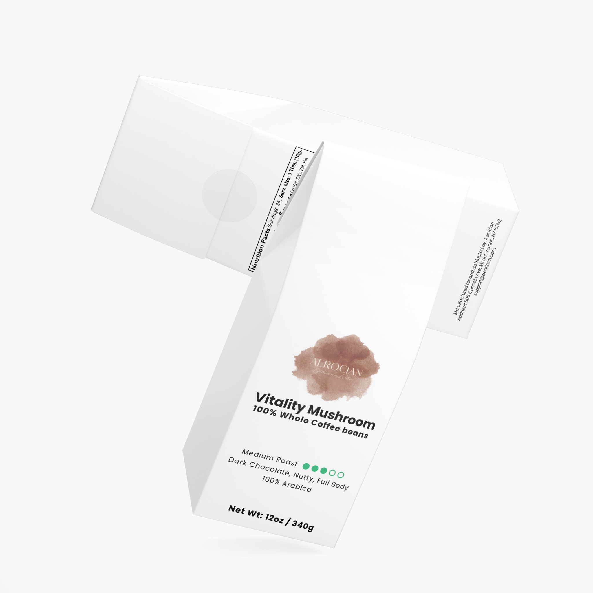 Vitality Mushroom Coffee (Medium Roast)