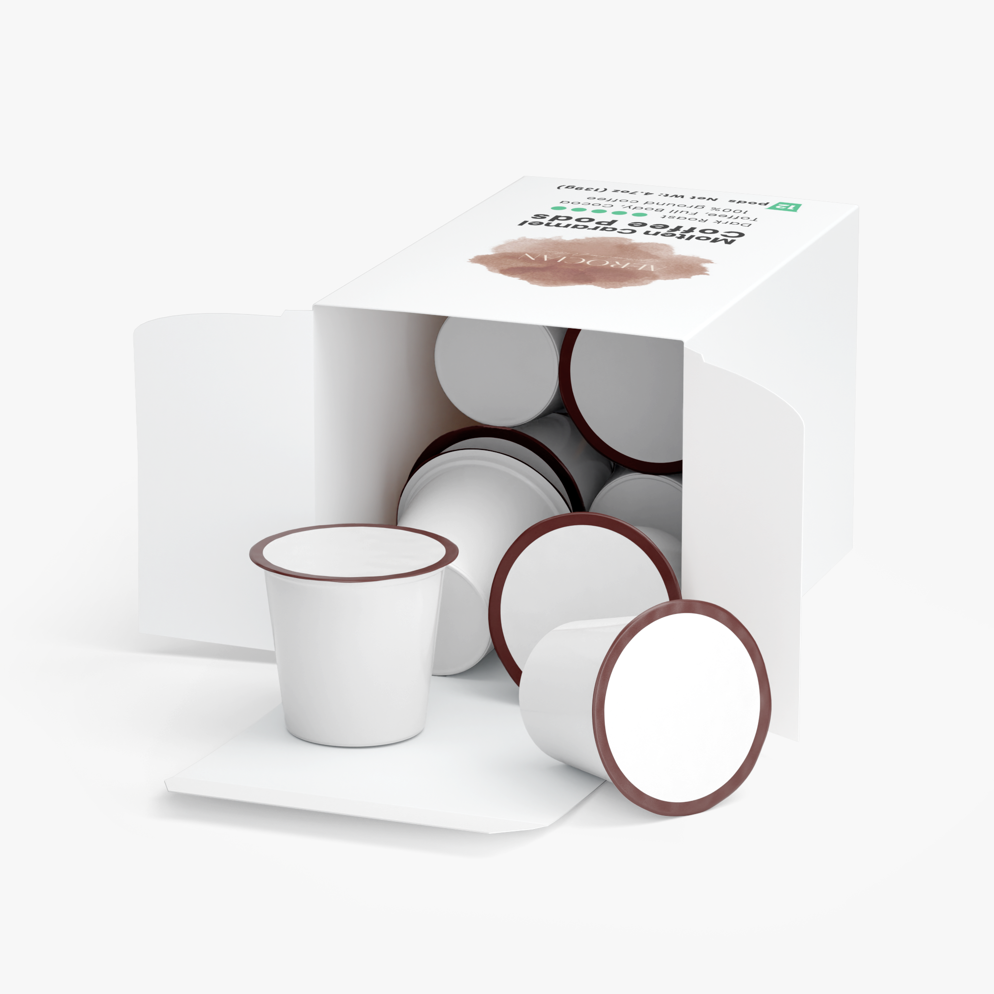 Molten Caramel Coffee Pods (Dark Roast)