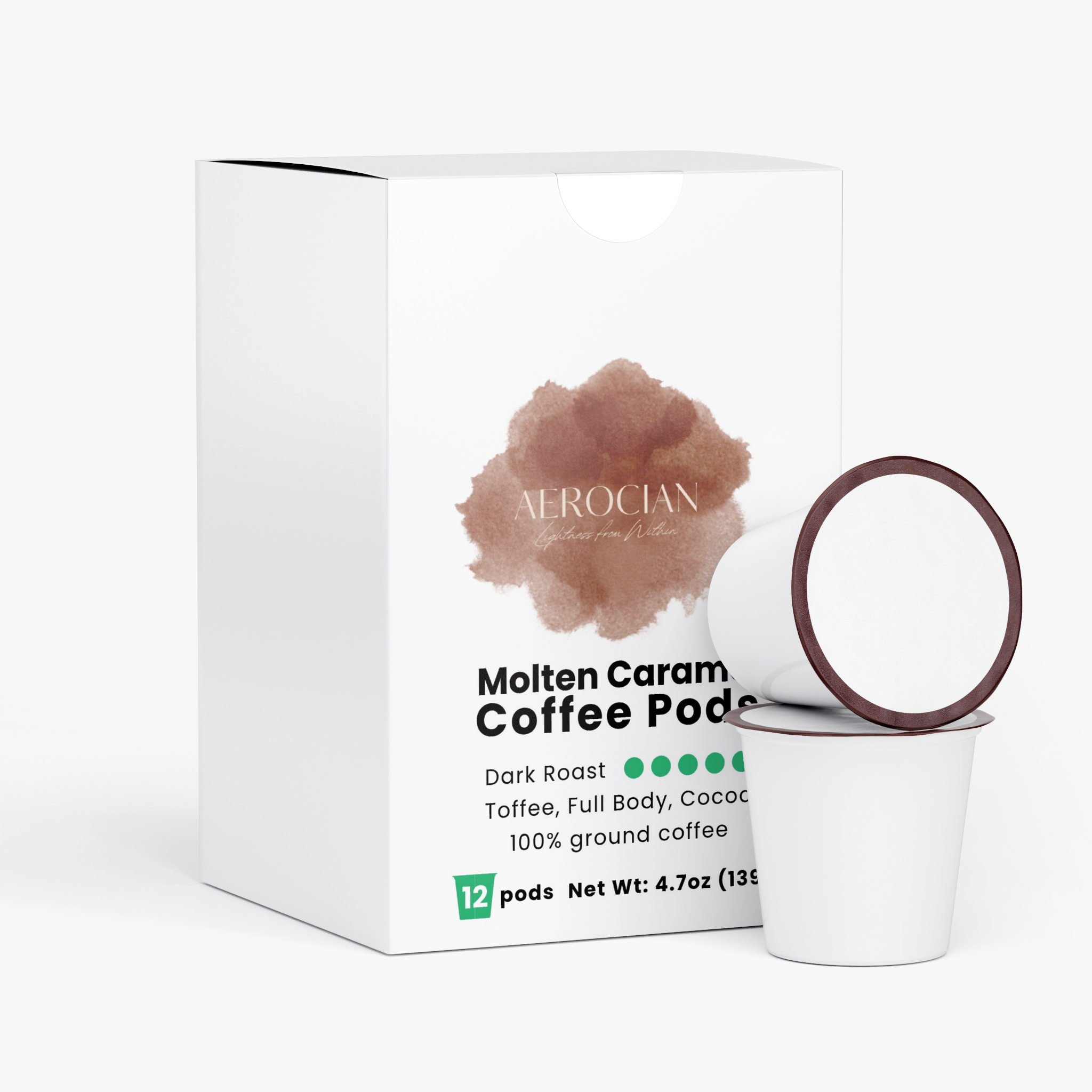 Molten Caramel Coffee Pods (Dark Roast)