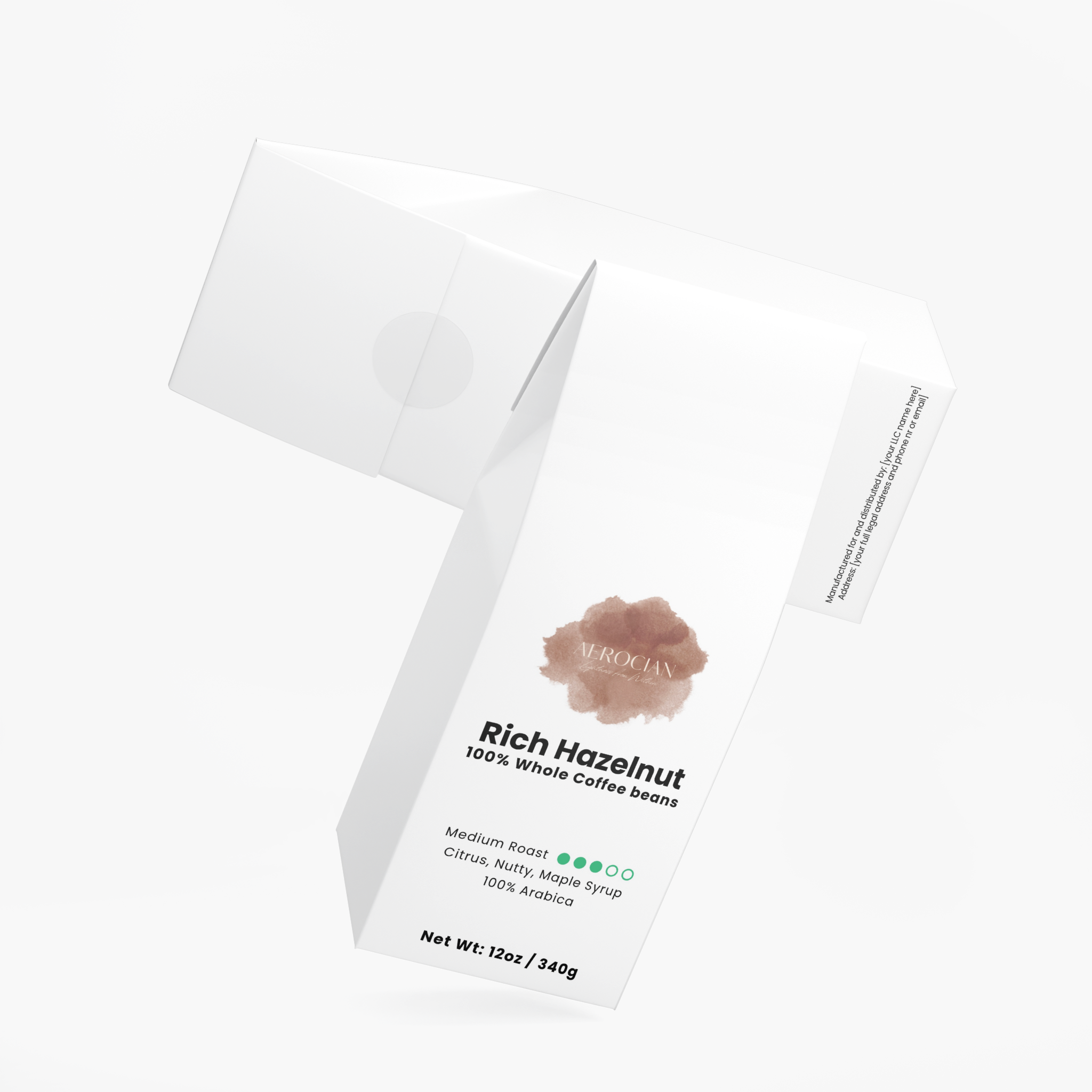 Rich Hazelnut Coffee (Medium Roast)