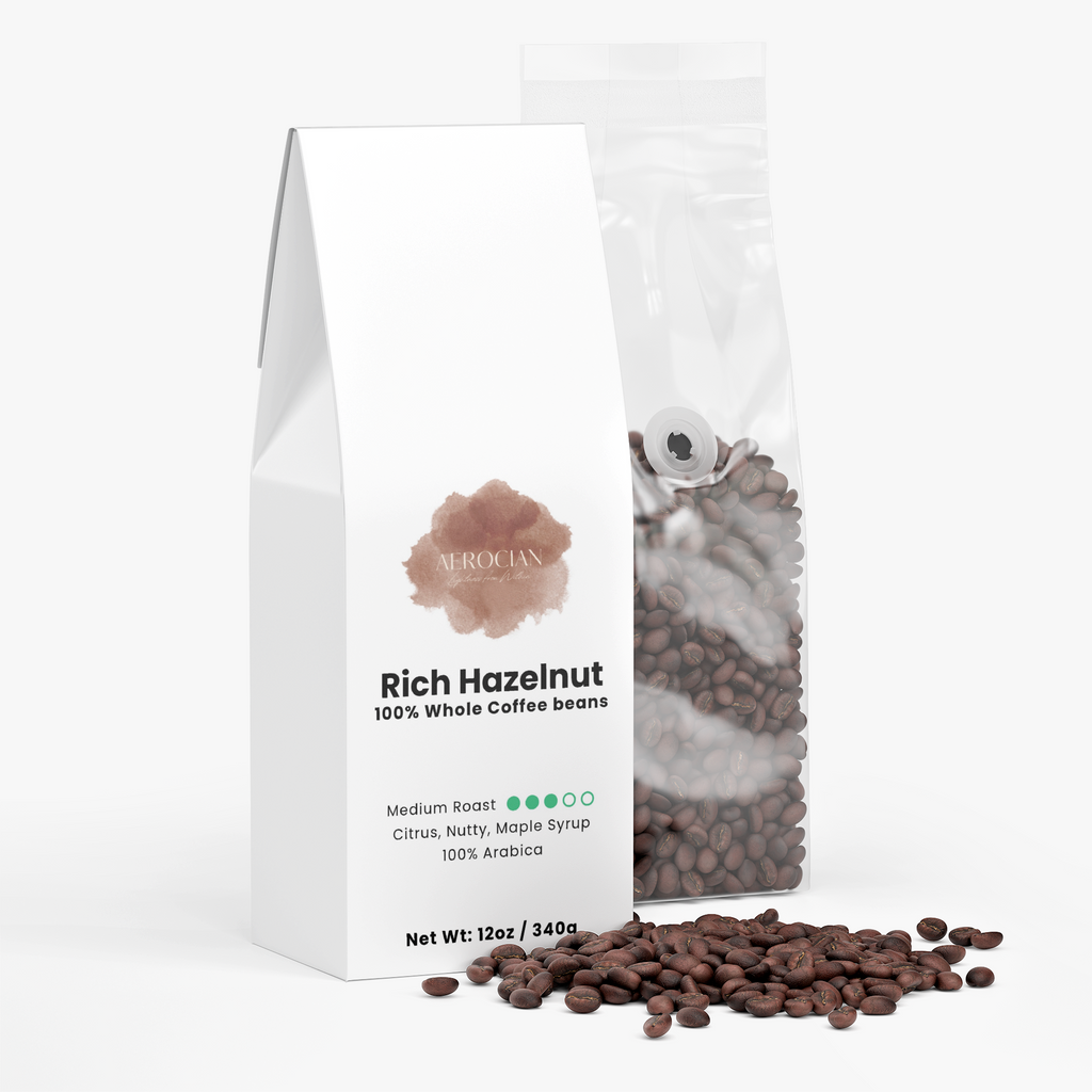 Rich Hazelnut Coffee (Medium Roast)